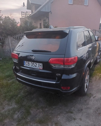 Jeep Grand Cherokee cena 65999 przebieg: 202425, rok produkcji 2013 z Góra małe 172